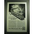 1946 The Milwaukee Road Railroad Ad - Six Transcontinental Speedliners