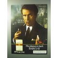 1983 Barclay Cigarettes Ad - The Pleasure Is Back - Man in Suit