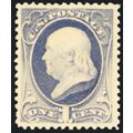 206, Mint VF LH 1¢ - Nice Sound Stamp SCV $70 *...