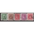 Canada 1943 Booklet Stamp Set SG394-396 IMP x P...