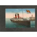 Ship SS Viking Isle of Man steamer