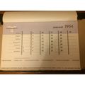 1954 Mid Century Calendar STEMMLER Amsterdam, A...