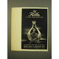1961 Kosta Crystal Advertisement - Kosta a grea...