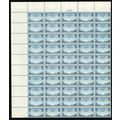 C20, Mint NH 25¢ Airmail Complete Top PL# Sheet...