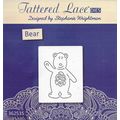 Tattered Lace. Bear Die. Die Cutting Cardmaking...