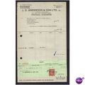 D ANDERSON & SON LTD,STRETFORD,MANCHE STER,12MA...