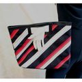 Black Fawn Red Stripe Bag New