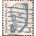 USA, PEOPLE, Paul Dudley White MD, blue 1986, 3c