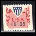 CVP31b 35c Shield Very Fine MNH Dry Gum PA4648