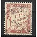 FRANCE N° Taxe 40 YVERT OBLITERE ( USED )