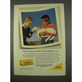 1955 Kodak Kodacolor Film Ad - Take Color Snaps...