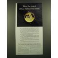 1988 The Franklin Mint Eagle Watch Ad - Only a ...