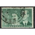 Australia 1954 Royal Visit 2/- Dull Bluish Gree...