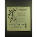 1946 Bacardi Rum Ad - The Russian Attache says ...