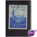 NETHERLANDS 1951 OFFICIAL 3C BLUE F/U SGJ21