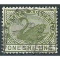 Western Australia 1895 SG102 1/- Olive-Green Go...