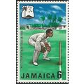 Jamaica 1968 MCC's WI Cricket 6d Wicket Keeping...
