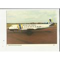 Aviation BRITISH AIR FERRIES VISCOUNT 815 Postc...