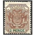 Transvaal 1897 SG218 2d Brown & Green Mounted M...