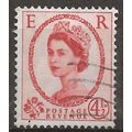 1959 SG609 4 1/2d Chestnut Phosphor Graphite Fi...