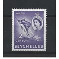 Seychelles.SG174 2c Sailfish (Lilac).Mounted Mi...