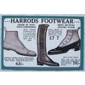 c.1980s PC Harrods Footwear advert, 1920