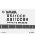 YAMAHA XS1100H XS1100SH OWNERS MANUAL MOTORCYCL...