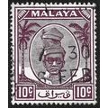 PERAK 1950 10c Sc#111 USED @N794