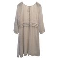 MATALAN PAPAYA Weekend Nude Black Spot Dress BN...