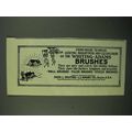 1920 Whiting-Adams Brushes Ad - From House to H...