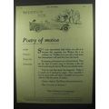 1920 Winton Six Car Ad - Poetry of Motion