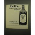 1966 Bell's Scotch Ad - Largest-Selling in Scotland