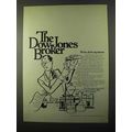 1971 Dow Jones Ad - He Has All the Ingredients