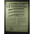1971 Charles Daly Shotgun Ad - LTD Venture Grade +