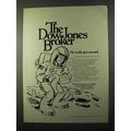 1971 Dow Jones Ad - He Really Gets Around