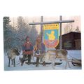 ARCTIC CIRCLE, SANTA CLAUS POST OFFICE, FINLAND...