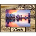 Florida Laser Engraved Wood Picture Frame Lands...