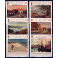 ZAYIX Isle of Man 1063-1068 MNH Paintings Lands...