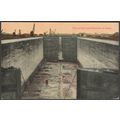 Lock Chamber, Gatun, Panama Canal, c.1920 - Pos...