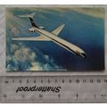 old postcard BOAC VC-10