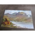 Valentines Postcard - Wastwater, Lake district ...