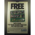 1992 Fleer Baseball Cards Advertisement - Rookie Sensations
