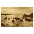 POSTCARD - "Dawn" St Ives Harbour - Unposted