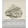 1860s engraving - Holyrood House