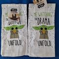 NEW Lot 2 STAR WARS MANDALORIAN Kitchen TOWELS ...