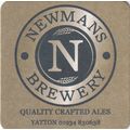 BEER MAT - NEWMANS BREWERY (WALES) - QUALITY CR...