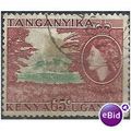 KUT 1954 SG174 65c Blueish-Green & Brown-Purple...