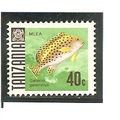 Tanzania QE11 1967 40c Black Spotted Sweetlips ...