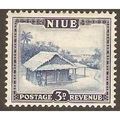 Niue KGVI 1950 3d Blue & Violet Blue Mounted Mi...