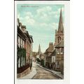 Lincolnshire STAMFORD Barn Hill Postcard by Val...